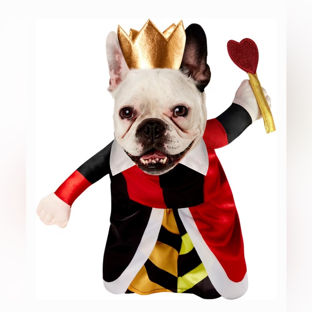 DISNEY Queen of Hearts Dog Costume